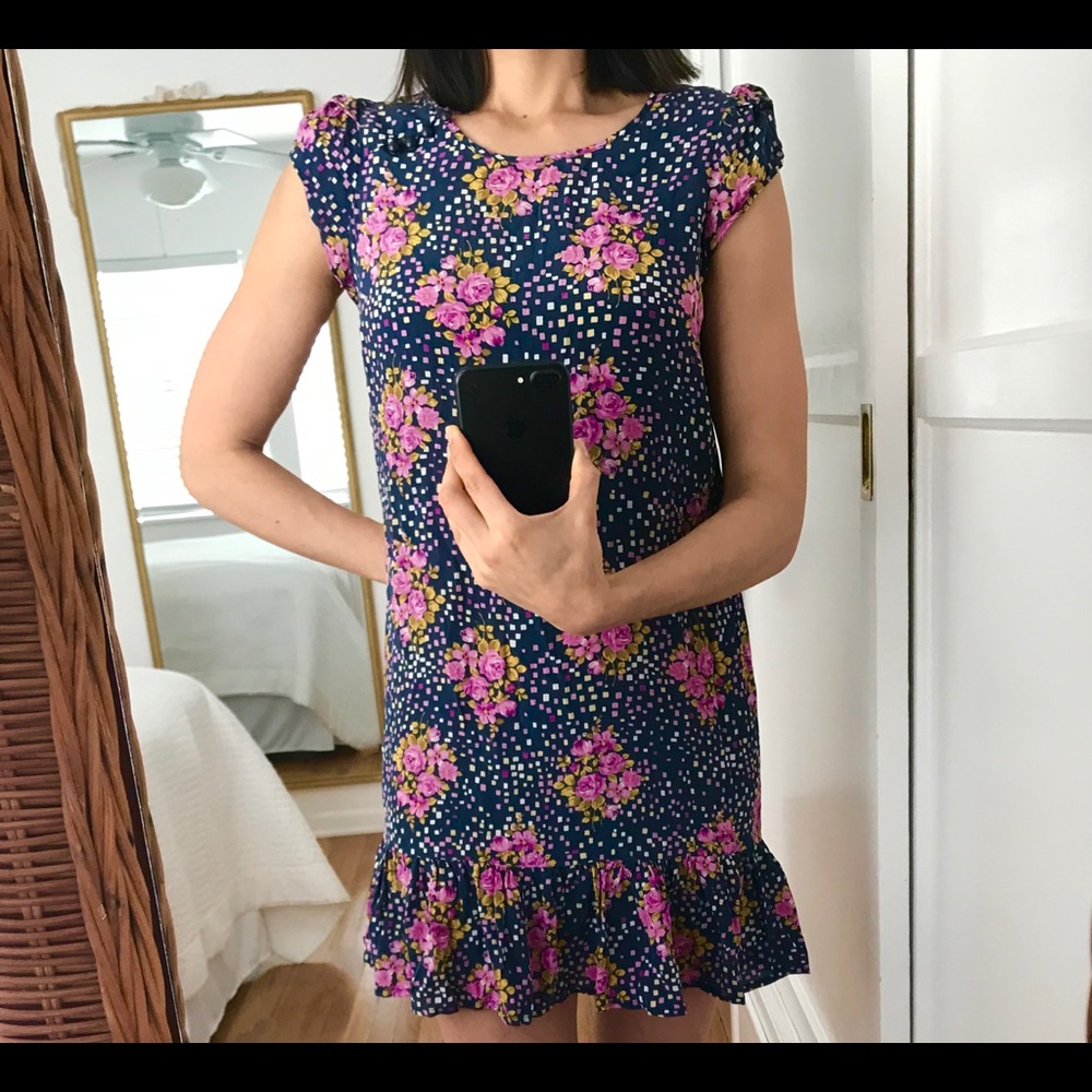 Silk Floral dress